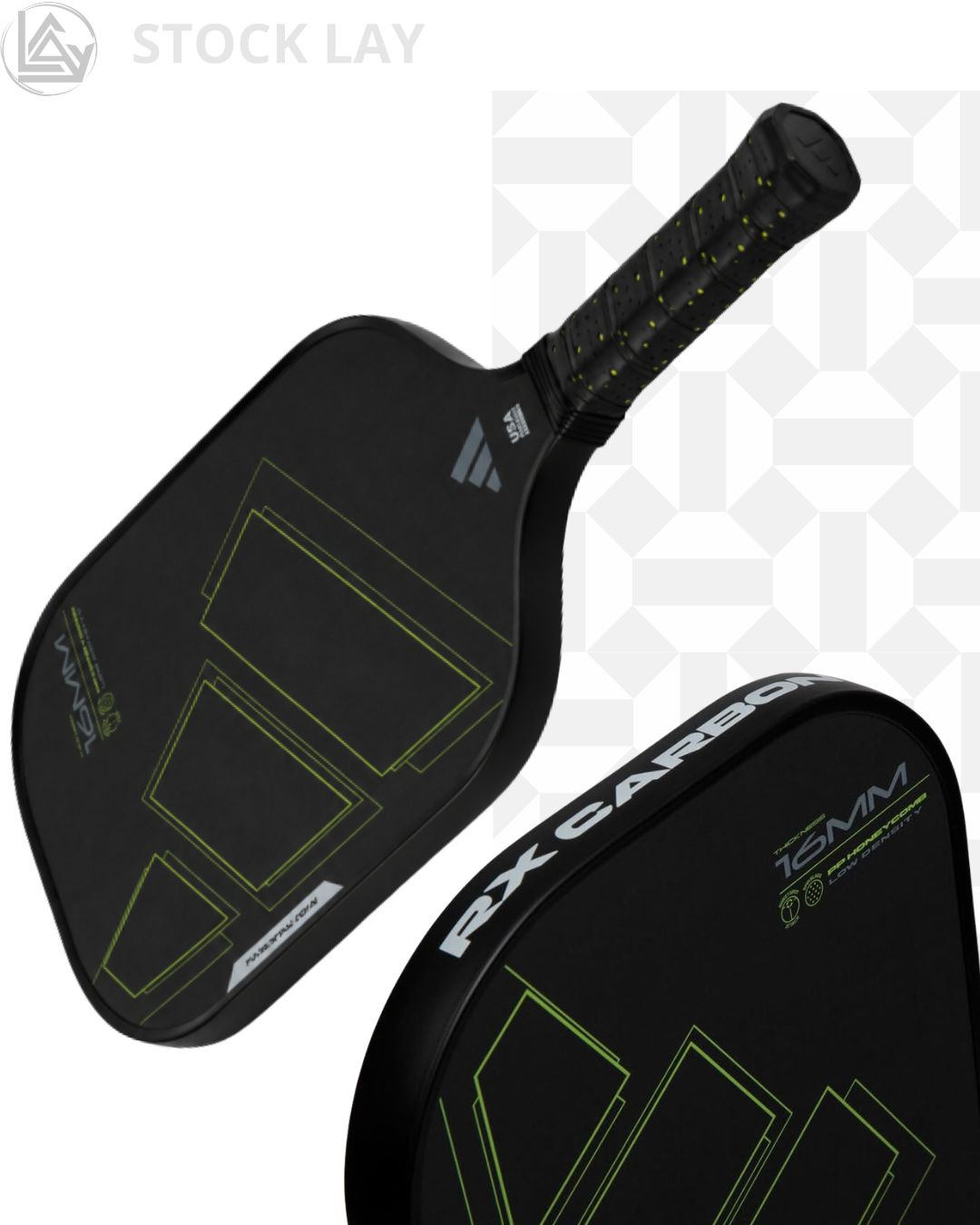 Adidas RX Carbon ATTK 2025 Pickleball Paddle – Carbon Fiber Power & Precision Paddle