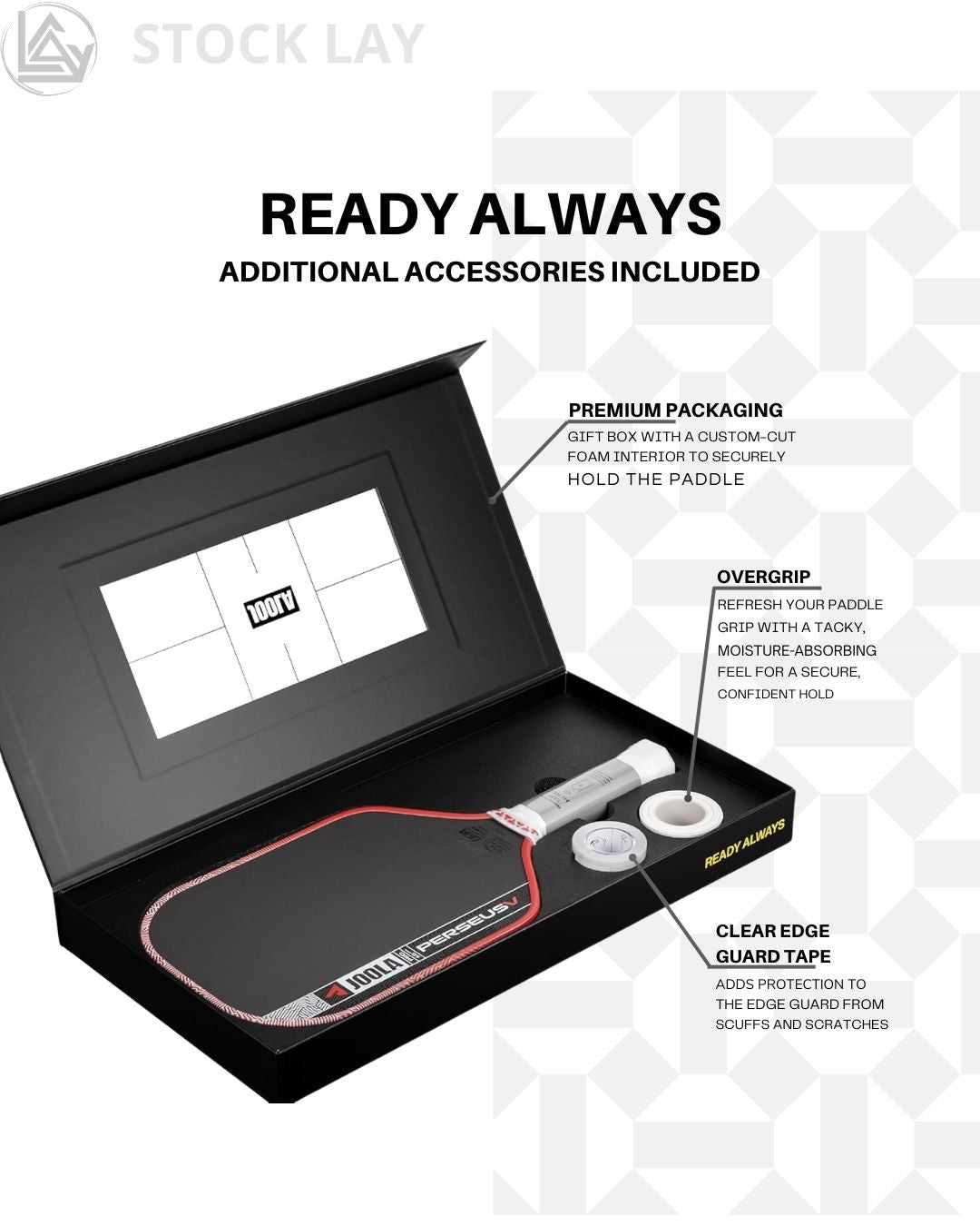 JOOLA Pro V Pickleball Paddle – Raw Carbon Fiber Control & Power Paddle