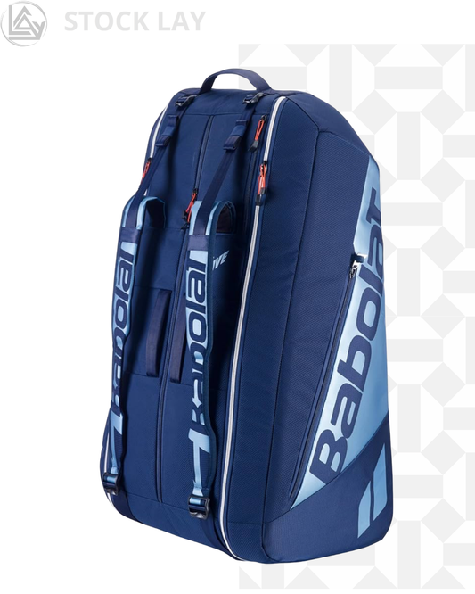Babolat Pure Drive Racquet Holder 12-Pack 11th Gen Tennis Bag – Navy Blue