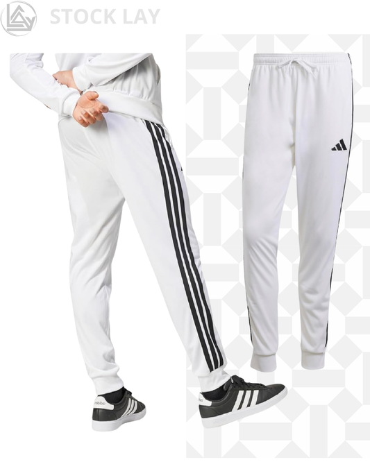 adidas Men's 3-Stripes Tricot Tapered Track Pants