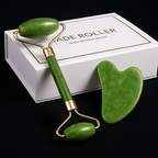Jade Roller & Gua Sha Set – Facial Sculpting Gift Box
