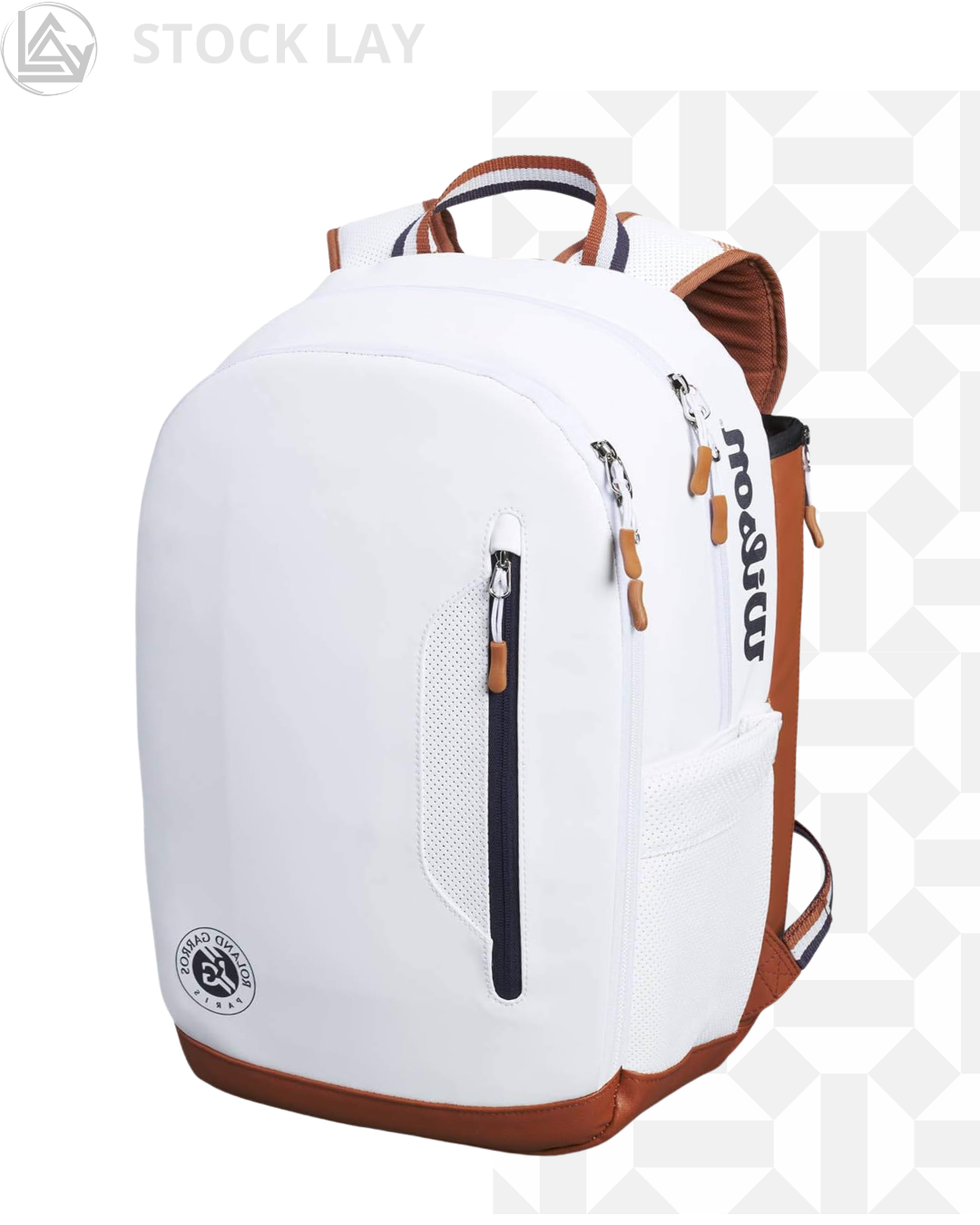 Wilson Roland Garros Tour Tennis Backpack – Holds 2 Racquets