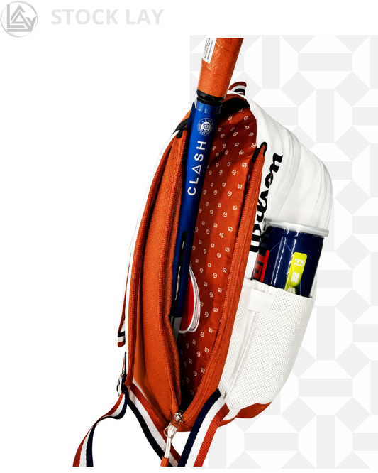 Wilson Roland Garros Tour Tennis Backpack – Holds 2 Racquets