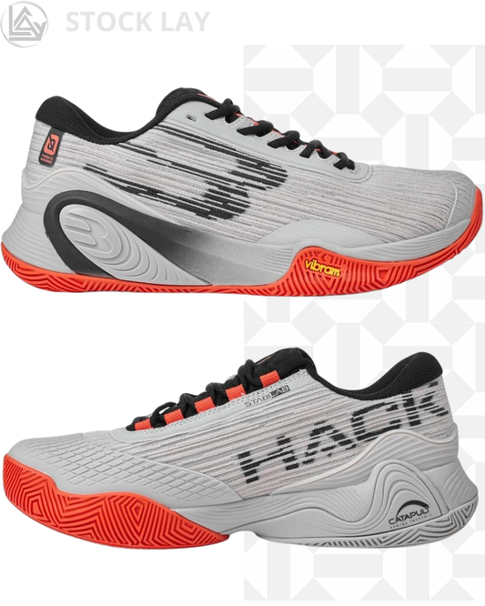 Bullpadel HACK 25V Men's Padel Shoes – High-Performance Hybrid 360 Court Shoes