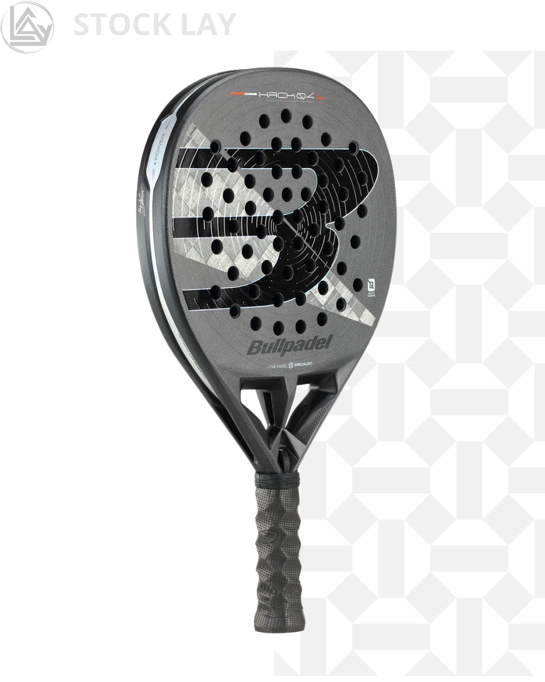 Bullpadel Hack 04 Hybrid 2026 Padel Racket – Professional Hybrid Control & Power Paddle