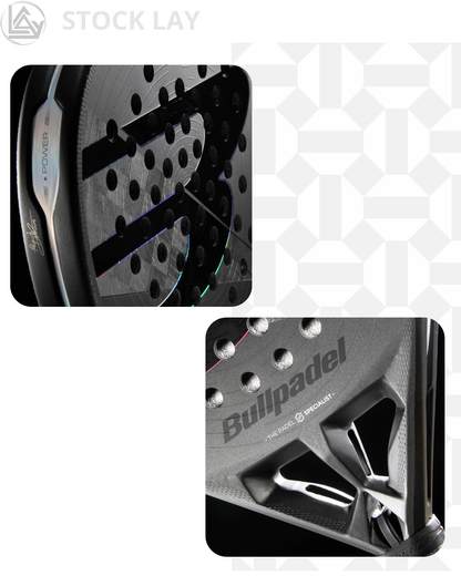 Bullpadel Hack 04 Hybrid 2026 Padel Racket – Professional Hybrid Control & Power Paddle