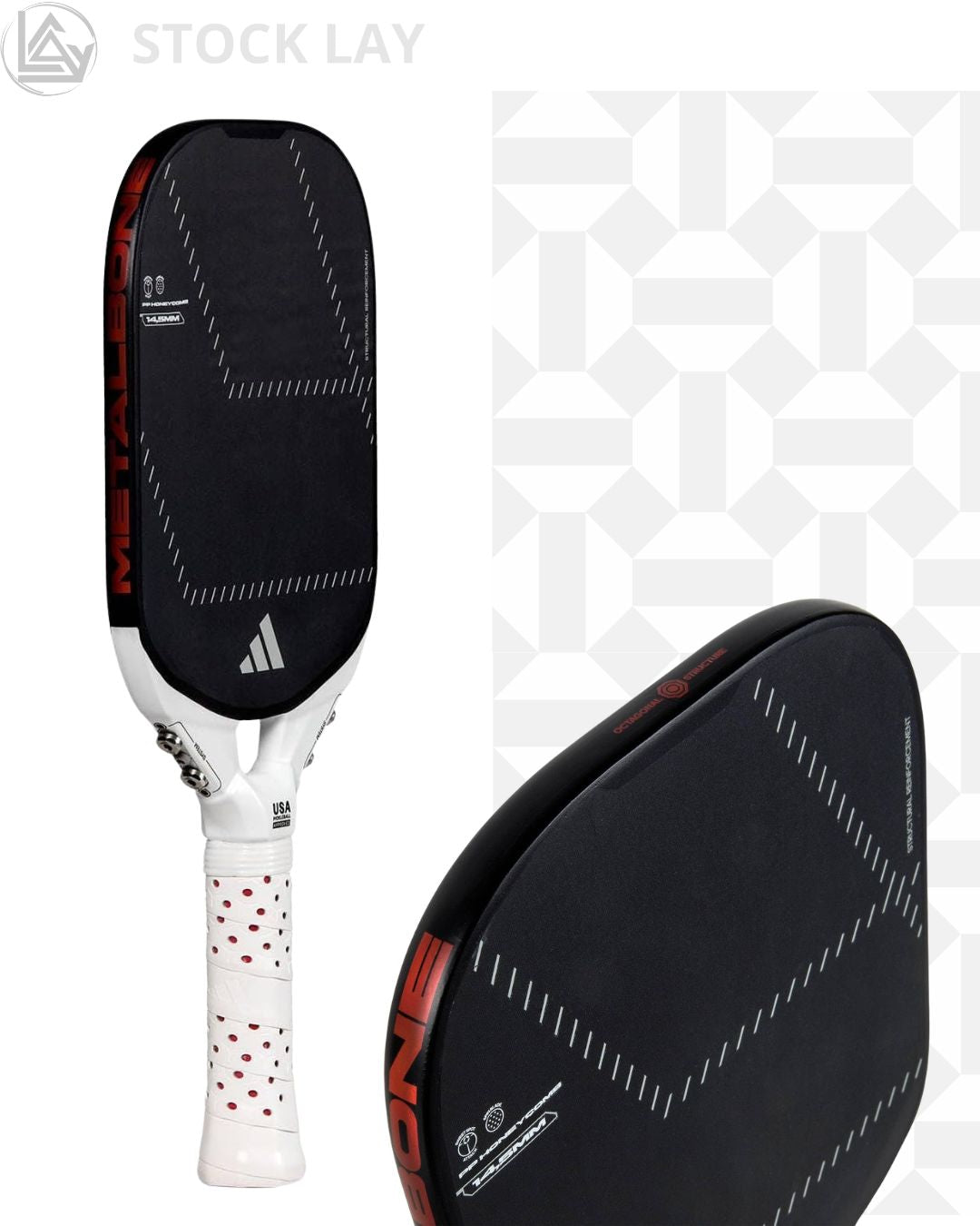 Adidas Metalbone 14.5 Pickleball Paddle – Carbon Fiber Performance Paddle