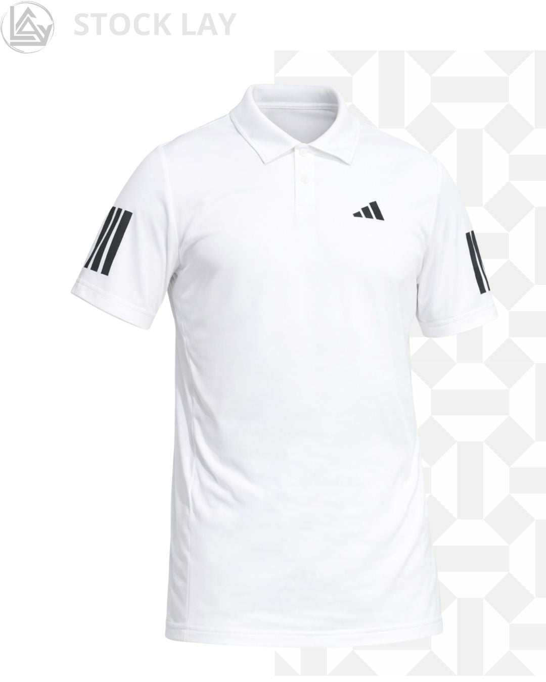adidas Men's Club Tennis Climacool 3-Stripes Polo Shirt – Breathable Performance Athletic Polo