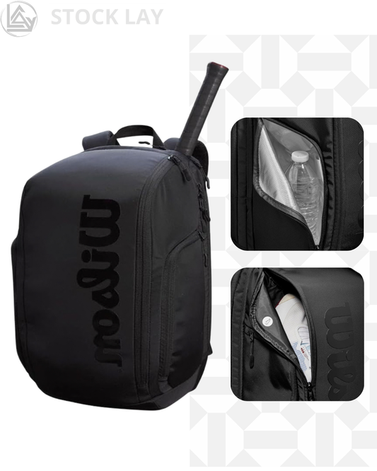 Wilson Super Tour Pro Staff Tennis Backpack – Premium Racket Bag for Tennis & Padel Players