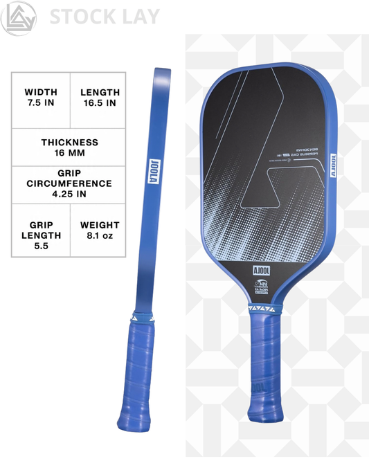 JOOLA Ben Johns Perseus/Hyperion 16mm Carbon Fiber Pickleball Paddle – Control & Power