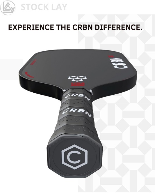 CRBN X Series Carbon Fiber Pickleball Paddle – Expanded Sweet Spot & Pro Performance