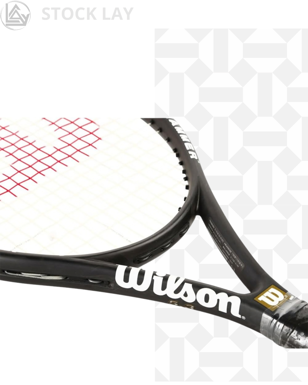 Wilson Hyper Hammer 5.3 Adult Recreational Tennis Racket – Lightweight Power Frame