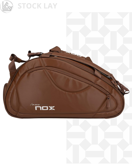 NOX Padel Bag PRO Series – ThermoTech Thermal Compartment, Large Capacity for 5 Rackets