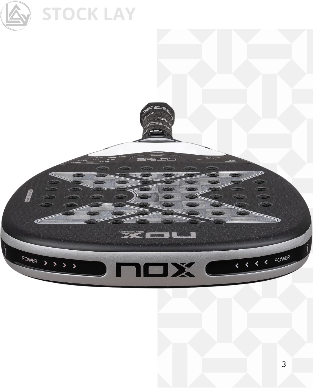 NOX AT10 Genius Attack 18K Alum 2026 Agustin Tapia Padel Racket