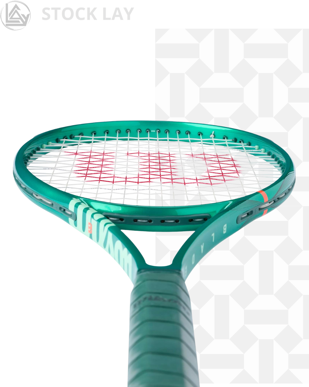 Wilson Blade 98 16x19 V10 Adult Tennis Racket – Green
