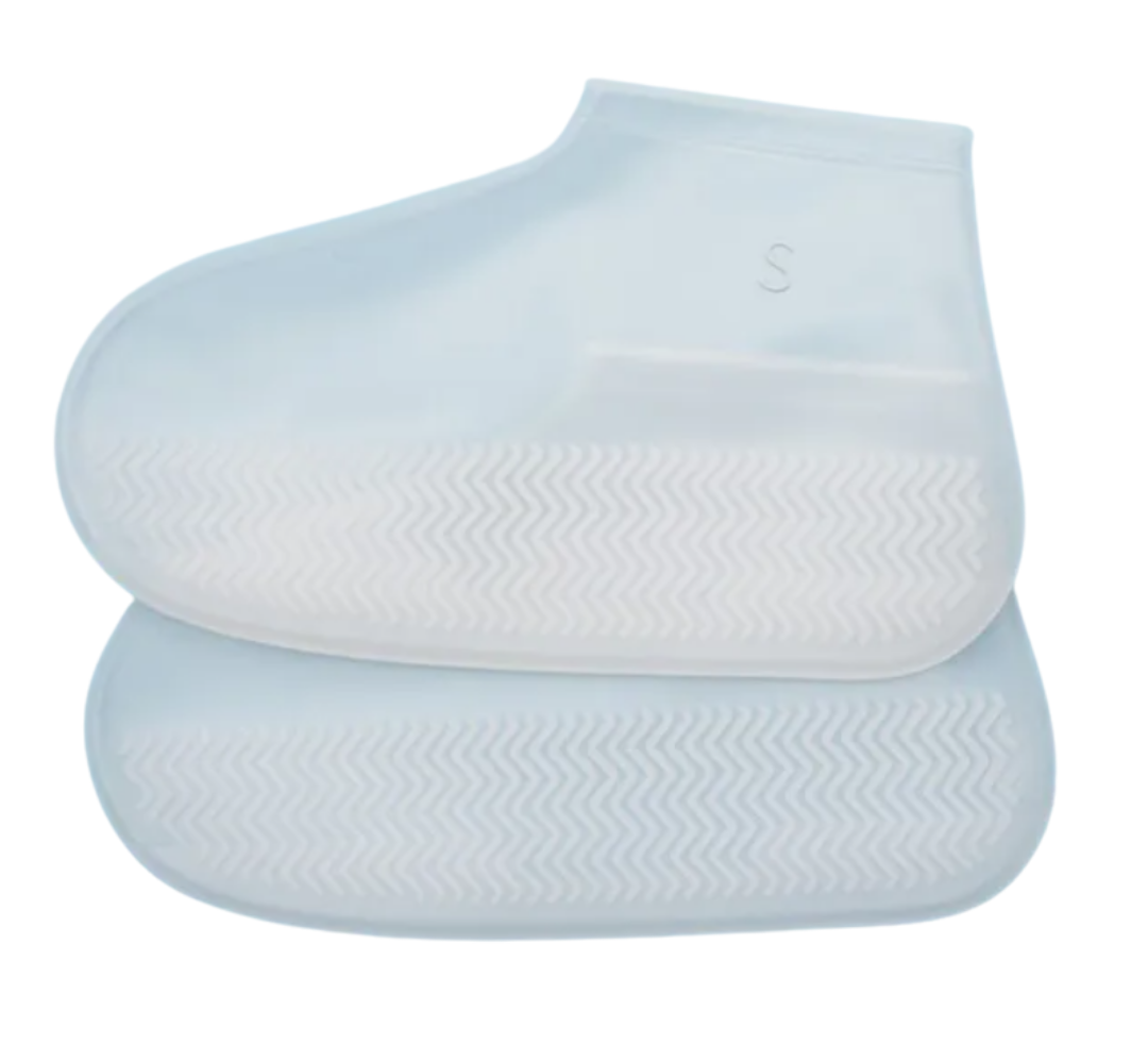 Waterproof Reusable Shoe Covers – Non-Slip Foldable Overshoes for Rainy Days