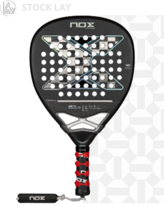 NOX AT10 Genius Attack 18K Alum 2025 – Padel Racket by Agustín Tapia | Power, Spin & Pro-Level Performance