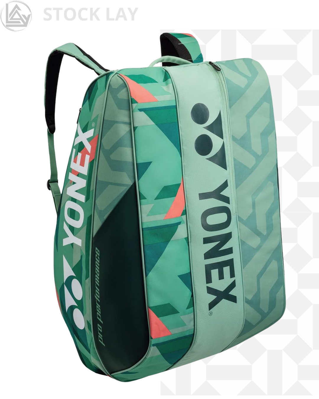 Yonex Pro 12 Tennis Racquet Bag – Professional 12-Racquet Travel & Tournament Bag