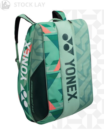 Yonex Pro 12 Tennis Racquet Bag – Professional 12-Racquet Travel & Tournament Bag