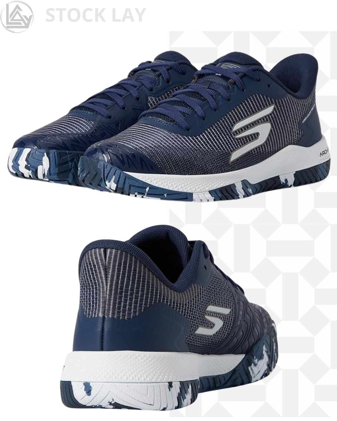 Skechers Viper Court Pro 2.0 Men's Pickleball Shoes – Navy Blue