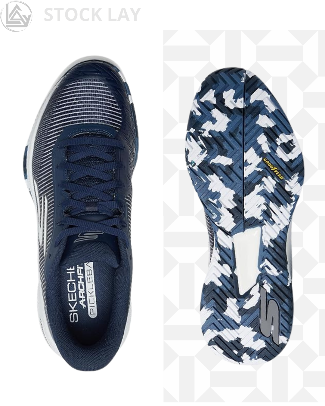 Skechers Viper Court Pro 2.0 Men's Pickleball Shoes – Navy Blue