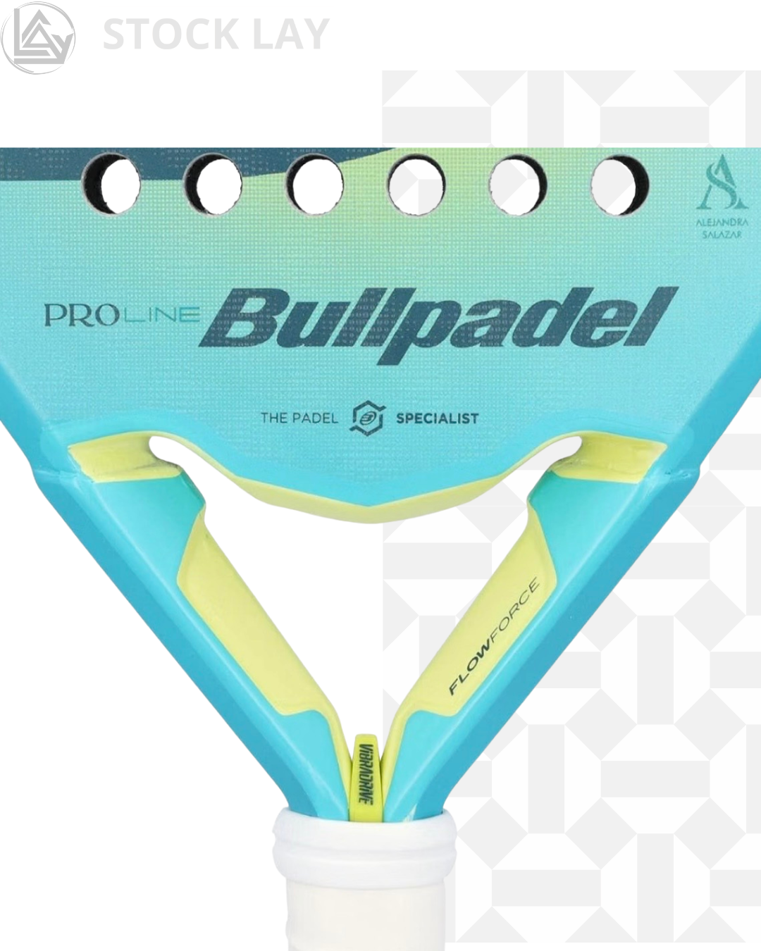 Bullpadel Flow 25 Women's Padel Racket – Lightweight Professional Performance Paddle