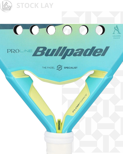 Bullpadel Flow 25 Women's Padel Racket – Lightweight Professional Performance Paddle