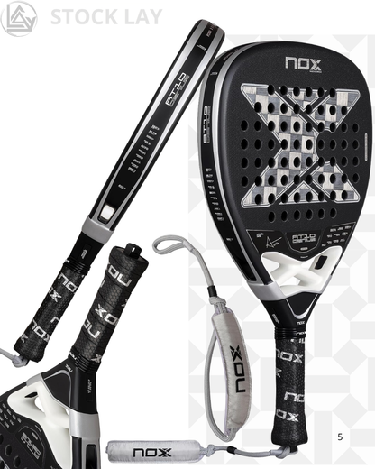 NOX AT10 Genius Attack 18K Alum 2026 Agustin Tapia Padel Racket