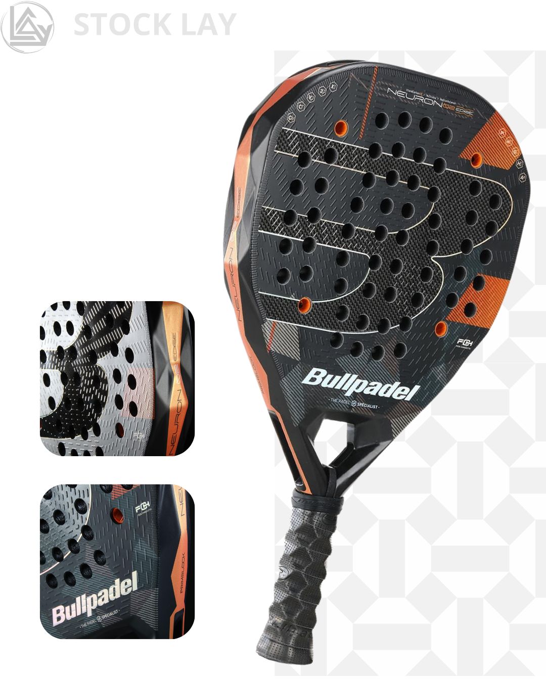 Bullpadel Neuron O2 Edge 2026 Padel Racket – Fede Chingotto Signature Precision Paddle