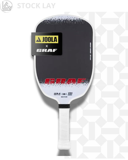 JOOLA GRAF Edge 16mm Carbon Fiber Pickleball Paddle – Spin, Control & Precision Performance