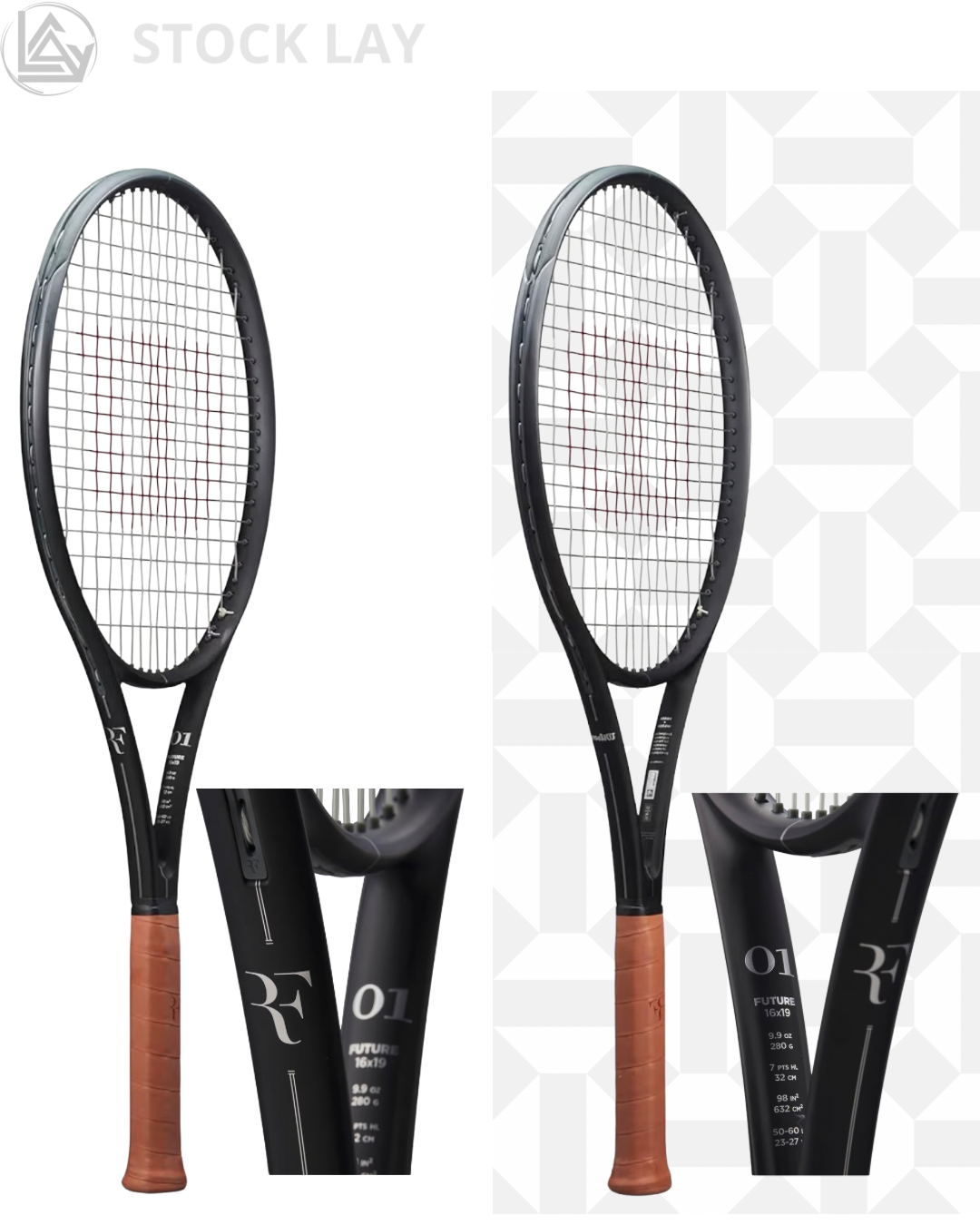 Wilson RF 01 Future Strung Performance Tennis Racquet – Premium Competition Frame