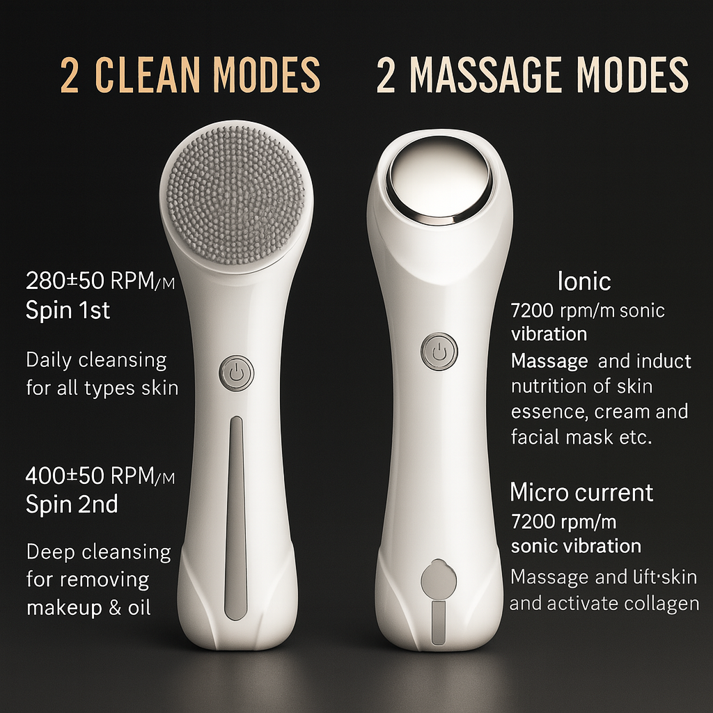 DeepClean Pro™ – Facial Brush for Skin Renewal