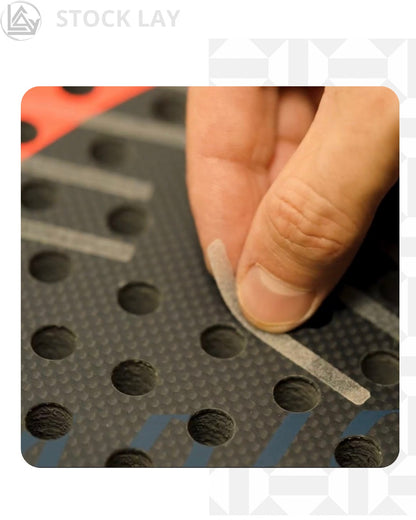 Head Pro Spin Strips by Rezztek for Padel Rackets – Enhance Spin & Control, 2 Strip Sets