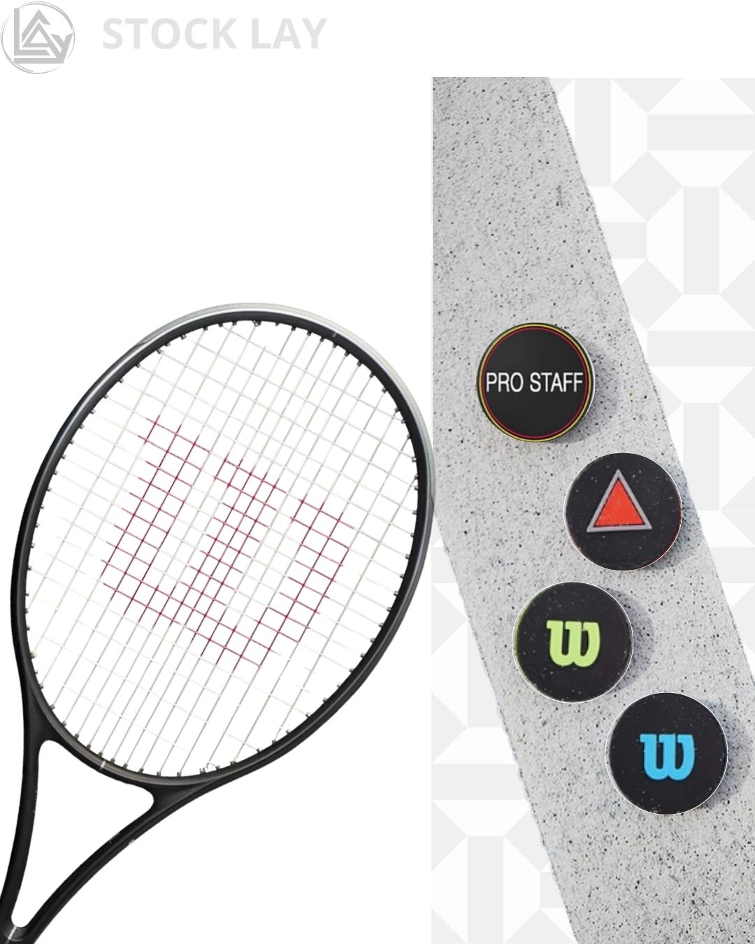 Wilson Pro Feel Tennis Racket Dampeners – Vibration Dampeners 2 Pack