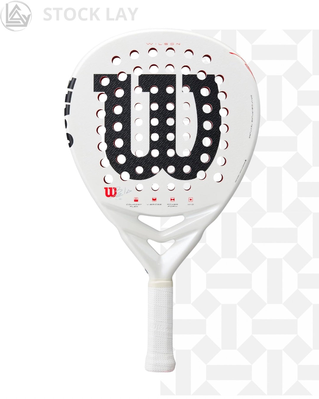 Wilson Bela LS V3 Padel Racket – Lightweight Performance Padel Paddle