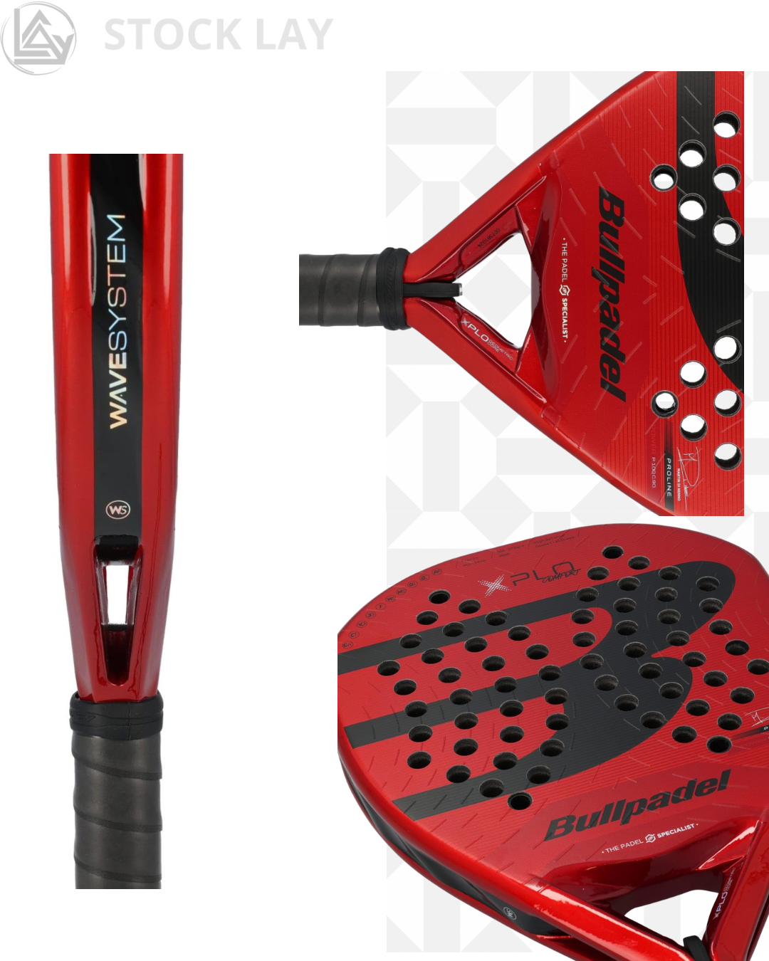 Bullpadel XPLO Comfort Padel Racket – Advanced Fibrix Fiber Power Paddle