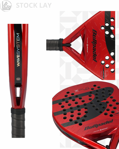 Bullpadel XPLO Comfort Padel Racket – Advanced Fibrix Fiber Power Paddle